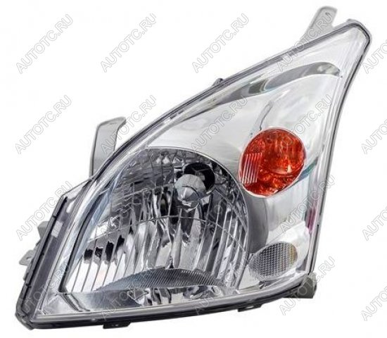 7 199 р. Фара левая (под корректор) DEPO  Toyota Land Cruiser Prado  J120 (2002-2009)  с доставкой в г. Майкоп