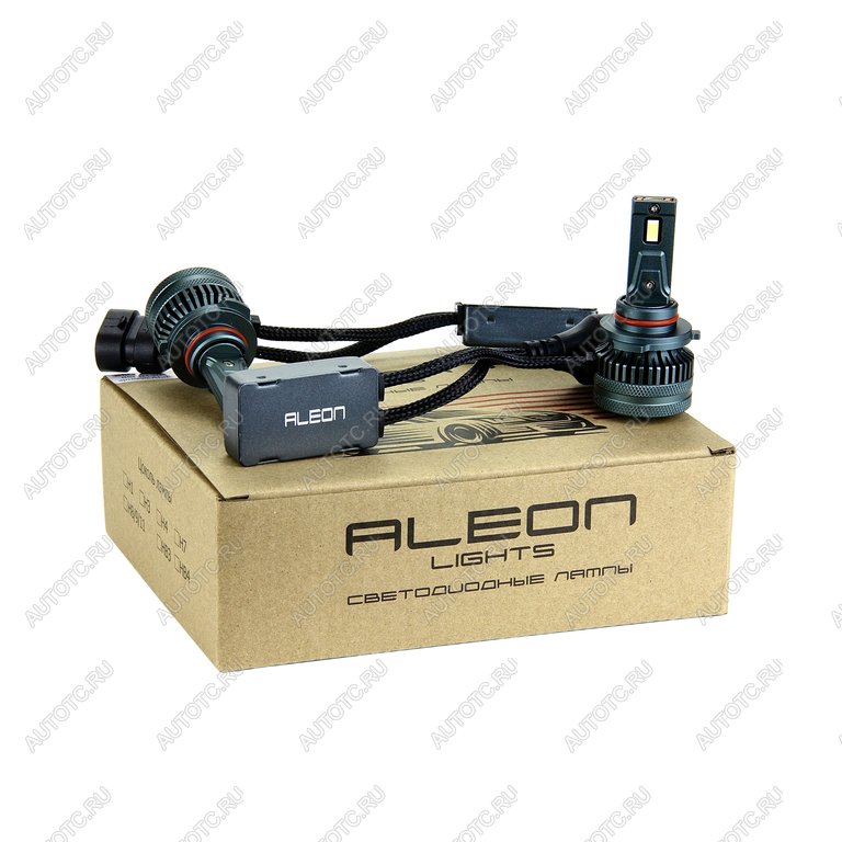 2 669 р. Лампа светодиодная 1224V HB3 P20d 6000K 5500Lm (2шт.) ALEON ALEON al-f6-hb3  с доставкой в г. Майкоп