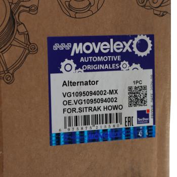 12 449 р. Генератор SITRAK HOWO (70A) MOVELEX MOVELEX vg1095094002-mx  с доставкой в г. Майкоп. Увеличить фотографию 6