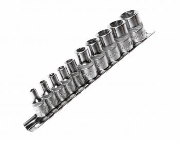 1 979 р. Набор головок торцевых 14-38 TORX Е4-Е18 10 предметов JTC JTC TOOLS CO., LTD jtc-3901  с доставкой в г. Майкоп. Увеличить фотографию 1