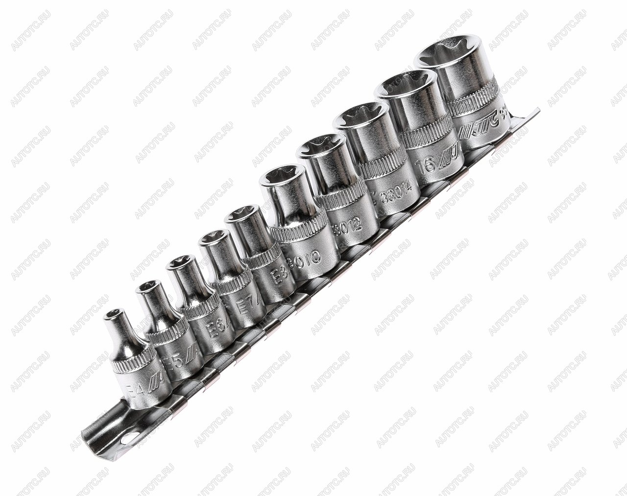 1 979 р. Набор головок торцевых 14-38 TORX Е4-Е18 10 предметов JTC JTC TOOLS CO., LTD jtc-3901  с доставкой в г. Майкоп