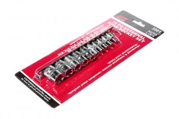 1 979 р. Набор головок торцевых 14-38 TORX Е4-Е18 10 предметов JTC JTC TOOLS CO., LTD jtc-3901  с доставкой в г. Майкоп. Увеличить фотографию 2
