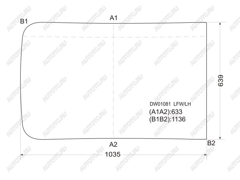 4 649 р. Стекло лобовое Mack Ch 89-09 XYG DW01081 LFW/LH  с доставкой в г. Майкоп