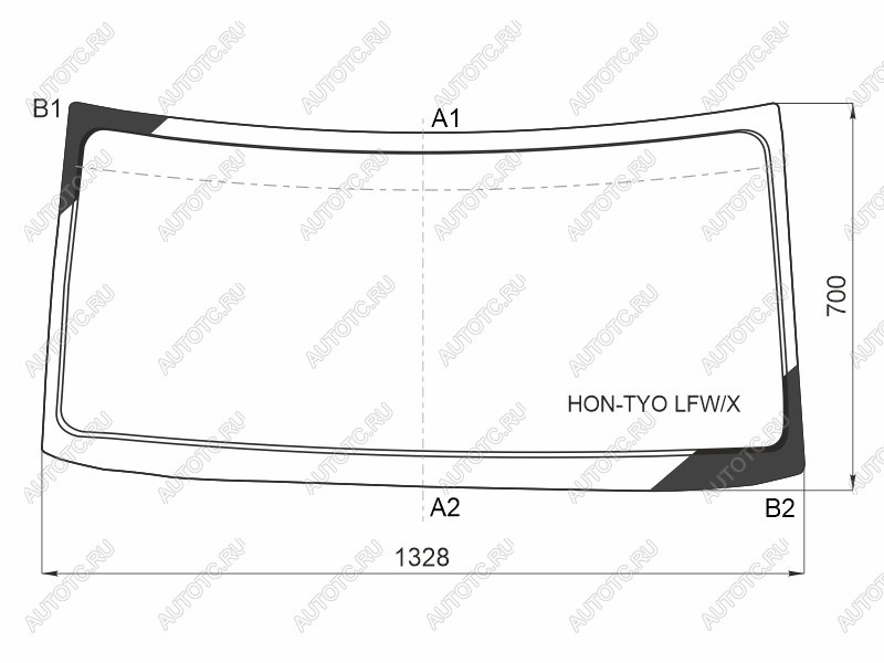 10 649 р. Стекло лобовое Honda N-BOX 11-15 XYG HON-TYO LFW/X  с доставкой в г. Майкоп