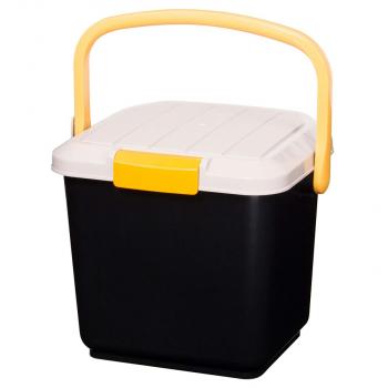 2 029 р. Ящик экспедиционный IRIS RV BOX Bucket 15B, 15 литров 34x32x28 см., бежевыйчерный  bucket 15bh  с доставкой в г. Майкоп. Увеличить фотографию 3