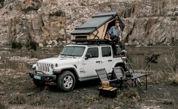 231 159 р. Палатка на крышу автомобиля Wild Land Bush Cruiser 140 V2 Pro, с лестницей  900006-0002-0004.set  с доставкой в г. Майкоп. Увеличить фотографию 16