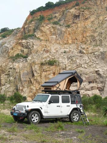 231 159 р. Палатка на крышу автомобиля Wild Land Bush Cruiser 140 V2 Pro, с лестницей  900006-0002-0004.set  с доставкой в г. Майкоп. Увеличить фотографию 14