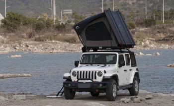 182 469 р. Палатка на крышу автомобиля Wild Land Desert Cruiser 120 Pro с лестницей  900002-0001-0007.set  с доставкой в г. Майкоп. Увеличить фотографию 21