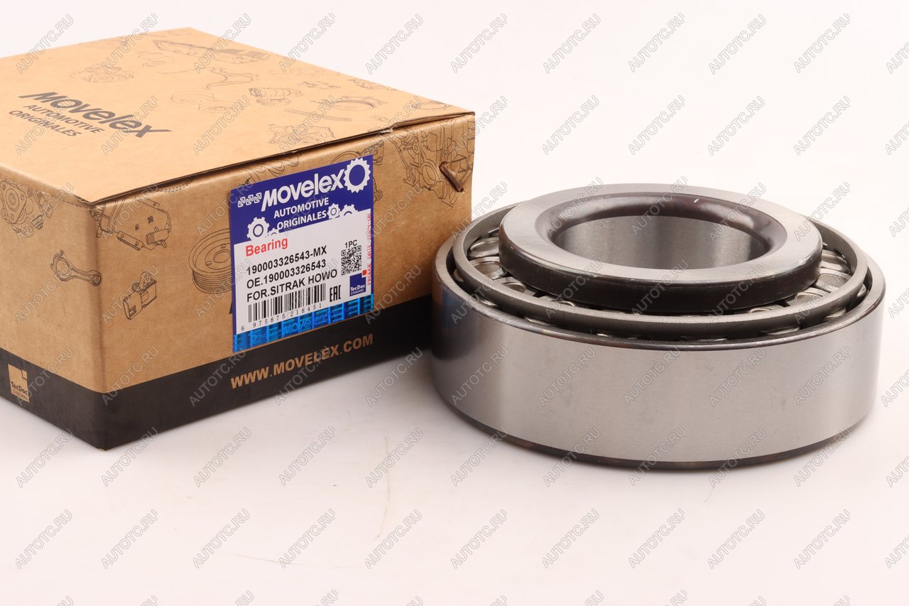 2 299 р. Подшипник ступицы SITRAK HOWO передней внутренний MOVELEX MOVELEX 190003326543-mx  с доставкой в г. Майкоп