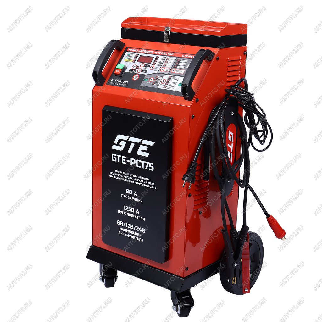 51 999 р. Устройство пуско-зарядное 12-24V80-750Ач1250А передвижное GTE GTE gte-pc175  с доставкой в г. Майкоп