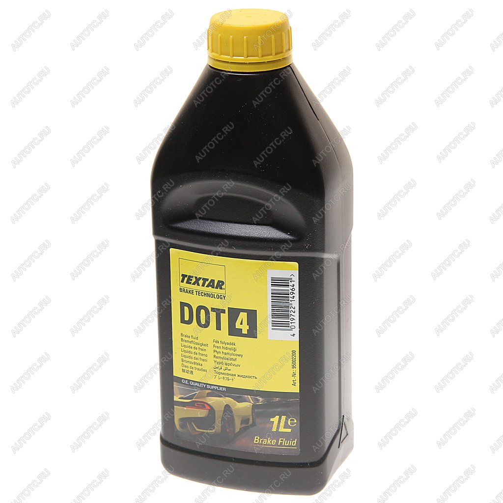 979 р. Жидкость тормозная DOT-4 1л TEXTAR TEXTAR 95002200  с доставкой в г. Майкоп
