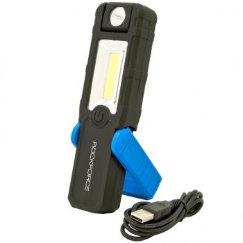 1 599 р. Лампа светодиодная 5W COB+1W,250Lm,2000mAh,магнит,180град. ROCKFORCE ROCKFORCE rf-f-01402  с доставкой в г. Майкоп. Увеличить фотографию 1