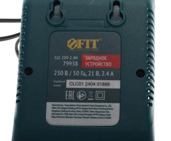 2 299 р. Устройство зарядное для электроинструмента 21.0В FIT FIT clc-20v-2.4h  с доставкой в г. Майкоп. Увеличить фотографию 3