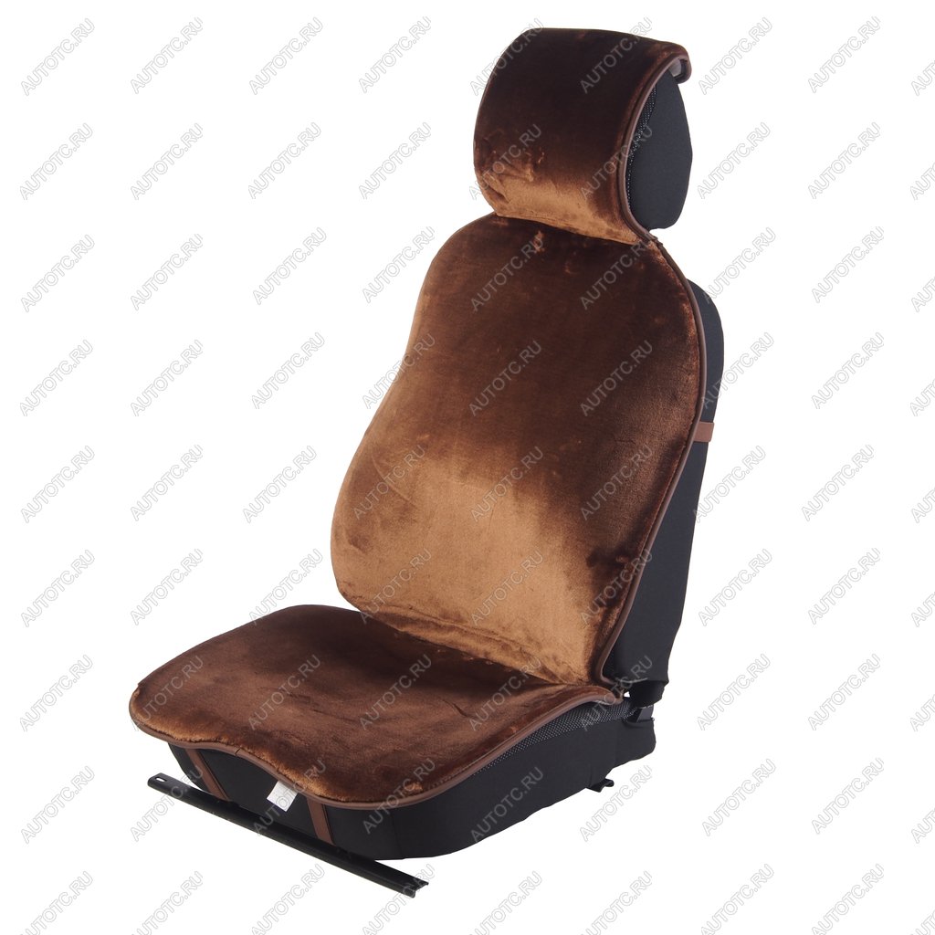 2 899 р. Накидка на сиденье мех искусственный коричневая 2шт. Mutton PSV PSV 132238  с доставкой в г. Майкоп