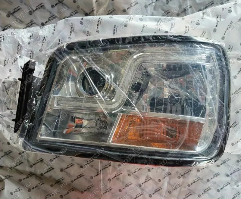 23 919 р. Фара самосвал LED левая SHACMAN X3000 WAYTEKO PREMIUM (!!!УЦЕНКА: возможен нетоварный вид!!!) WAYTEKO PREMIUM dz96189722010  с доставкой в г. Майкоп