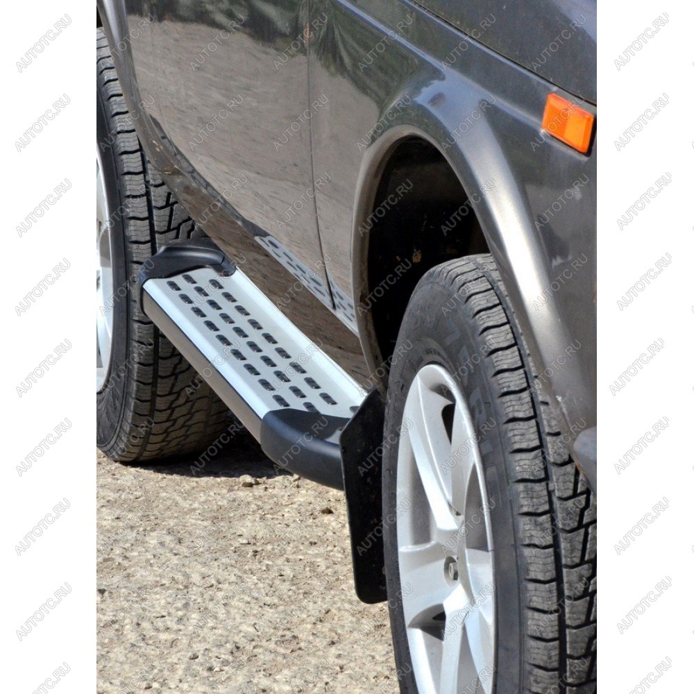 13 799 р. ПОРОГИ «БУМЕР II»  АЛЮМИН. С РЕЗИНКОЙ  21214 «нива»,  urban 4x4  3375  с доставкой в г. Майкоп
