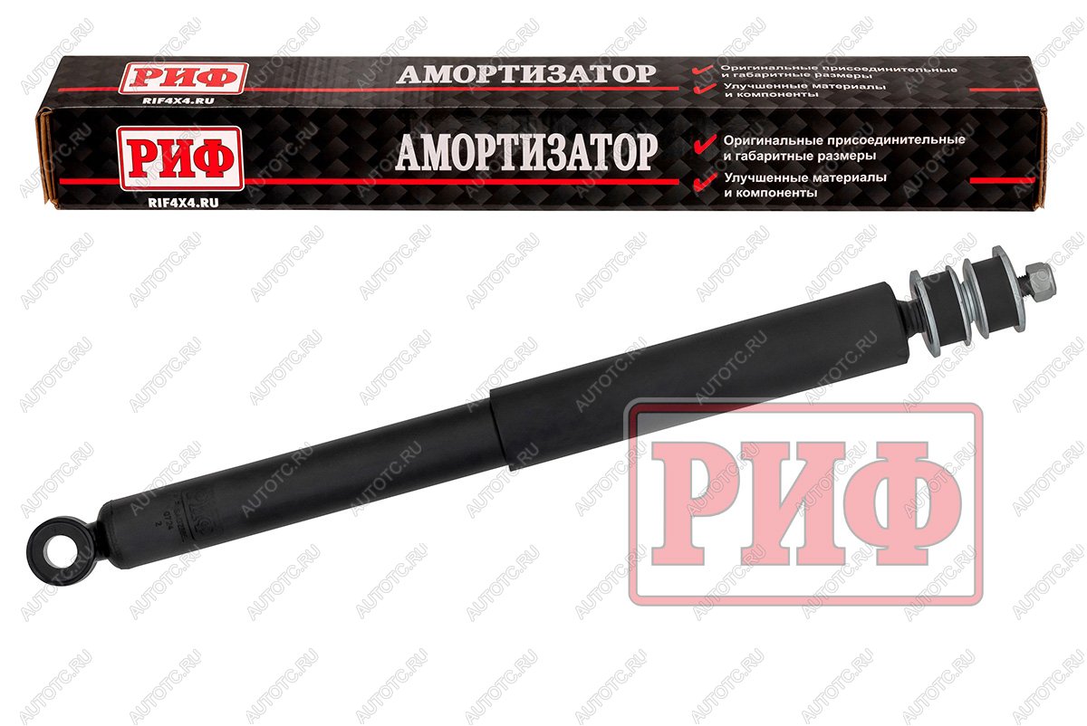 6 399 р. Амортизатор РИФ задний Toyota Land Cruiser 100 и 200 штатный  sag236sl  с доставкой в г. Майкоп