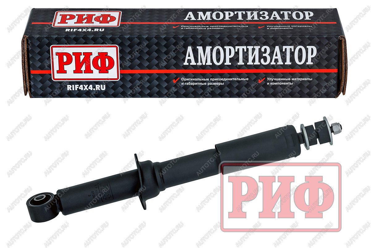 7 339 р. Амортизатор РИФ передний Toyota Land Cruiser Prado 9095, 4runner 1996-2002, штатный  sag244sl  с доставкой в г. Майкоп