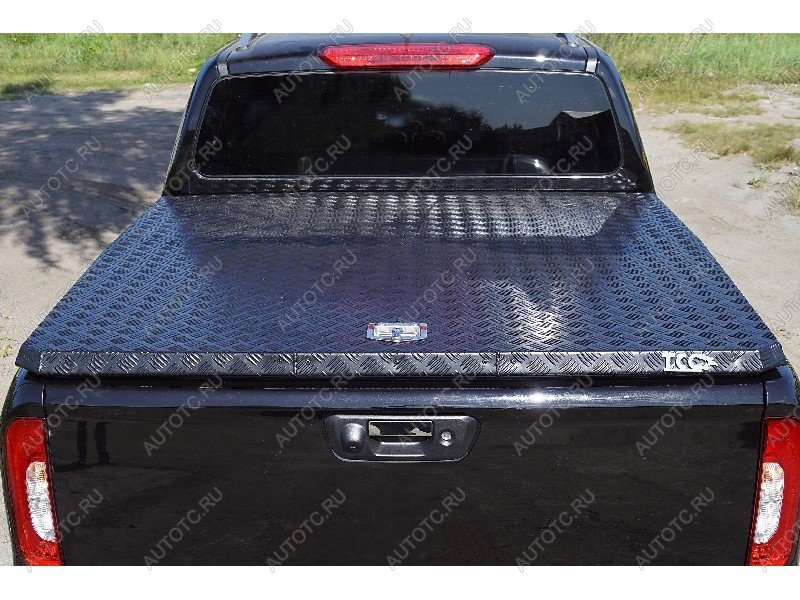 77 999 р. Крышка кузова ТСС Тюнинг  Foton Tunland G7 (2022-2025) Double Cab (алюминий Black)  с доставкой в г. Майкоп