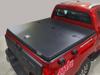 Крышка кузова Premium ТСС Тюнинг Foton Tunland G7 (2022-2025) Double Cab (алюминий Black)