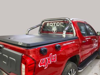 67 999 р. Защита кузова и заднего стекла ( крышки) 76,1 мм ТСС Тюнинг FOTON Tunland G7 2.0 Diesel АКПП 4WD 2024  fottung72414  с доставкой в г. Майкоп. Увеличить фотографию 1