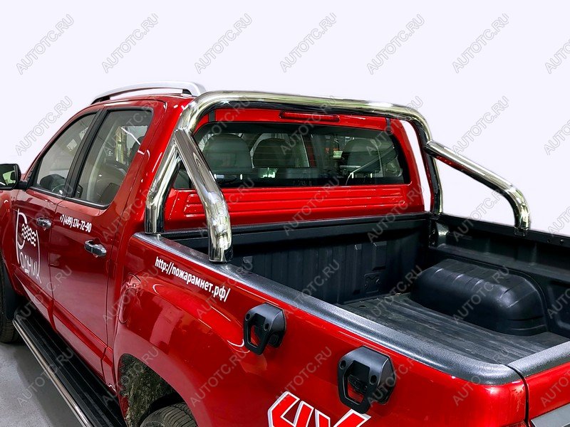 54 999 р. Защита кузова 76,1 мм ТСС Тюнинг FOTON Tunland G7 2.0 Diesel АКПП 4WD 2024  fottung72424  с доставкой в г. Майкоп