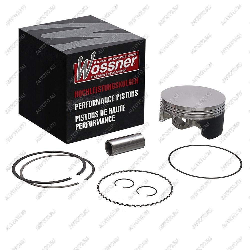 21 999 р. Поршень в сборе Wossner Honda NX650 88-02, FMX650 05-07, XR650L 93-24 Over-Size (A)  8564d100  с доставкой в г. Майкоп