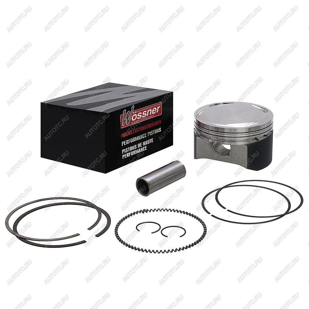 23 449 р. Поршень в сборе Wossner Honda XR400R  TRX400EX 11:1 SportraxTRX 400 X 09-14  99-08  8604d050  с доставкой в г. Майкоп