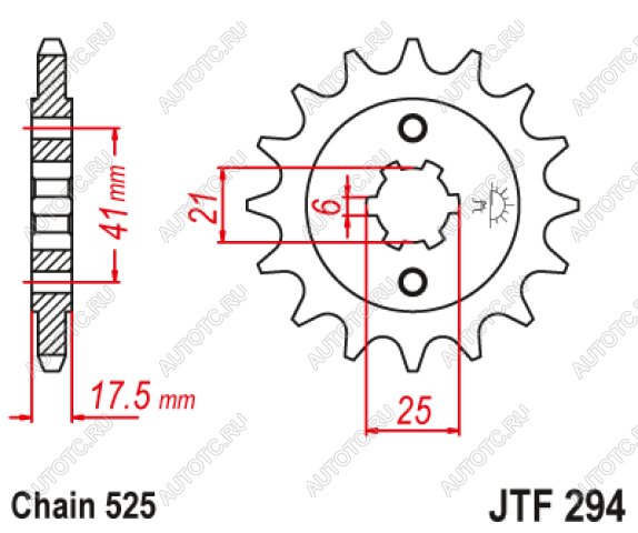 2 399 р. Звезда цепного привода JTF294 15  jtf294.15  с доставкой в г. Майкоп