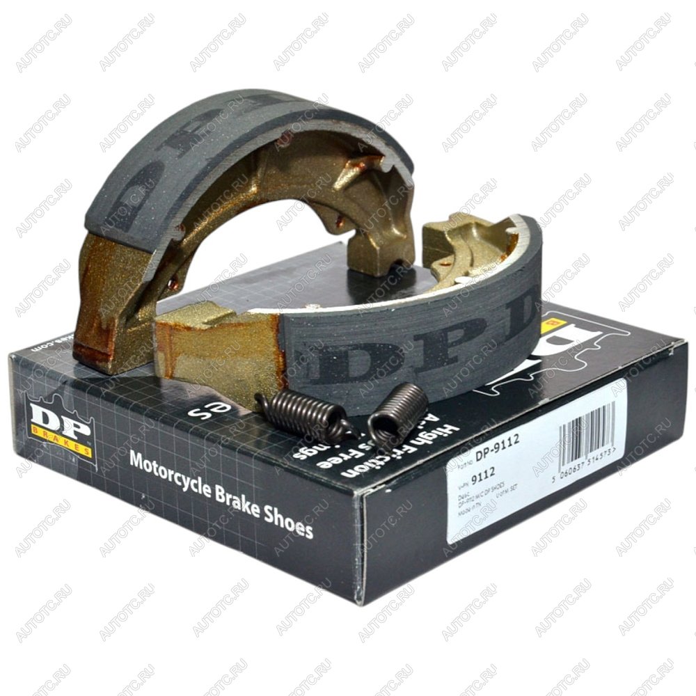 2 499 р. Тормозные колодки барабанные DP-Brake 9112  9112  с доставкой в г. Майкоп