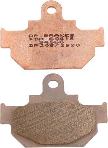 2 389 р. Тормозные колодки DP-Brake DP208  dp208  с доставкой в г. Майкоп. Увеличить фотографию 1