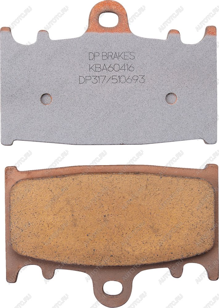 2 599 р. Тормозные колодки DP-Brake DP317  dp317  с доставкой в г. Майкоп