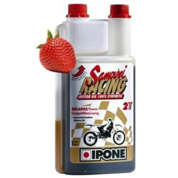 2 199 р. Масло Ipone SAMOURAI RACING 2T Клубничный 1л.  пм-00018362  с доставкой в г. Майкоп. Увеличить фотографию 1