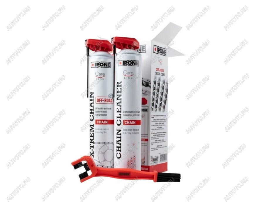 3 899 р. Смазка цепи+очиститель набор с щеткой X-TREM CHAIN OFF ROAD 0,75л+0.75л.  пм-00030111  с доставкой в г. Майкоп
