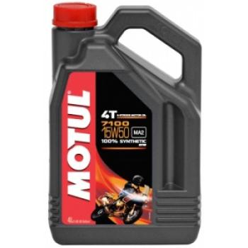 7 999 р. Масло Motul 7100 4T 15W-50 4л.  пм-00006397  с доставкой в г. Майкоп. Увеличить фотографию 1