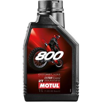 3 699 р. Масло Motul 800 2T Factory Line Off Road 1л.  пм-00015231  с доставкой в г. Майкоп. Увеличить фотографию 1
