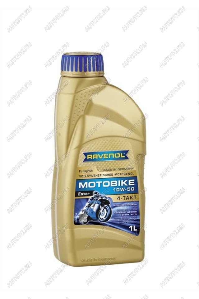 2 259 р. Моторное масло RAVENOL Motobike 4-T Ester 10W-50 (1л)  1171103-001-01-999  с доставкой в г. Майкоп
