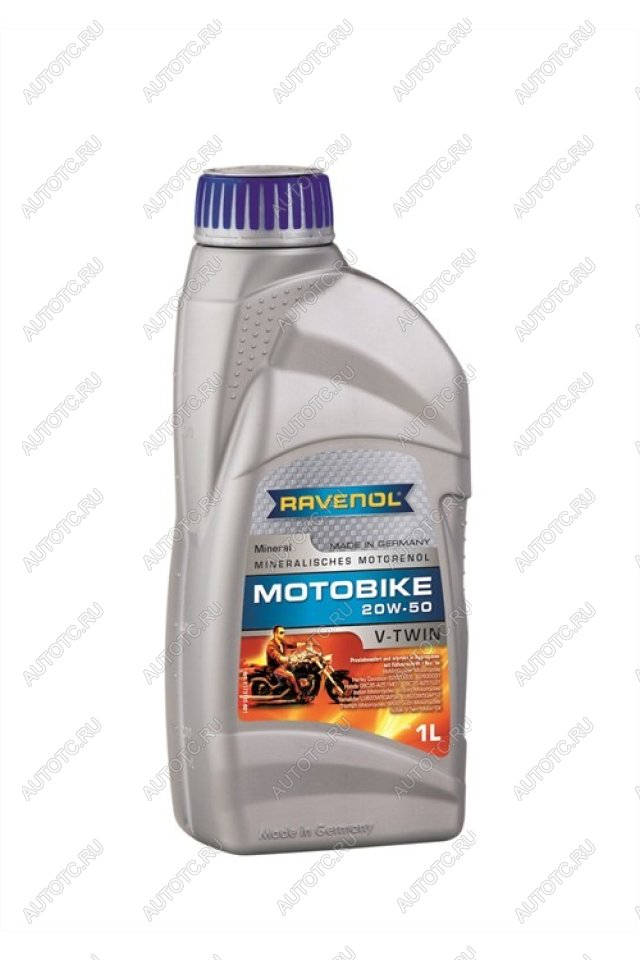 2 199 р. Моторное масло RAVENOL Motobike 4-T V-TWIN Mineral 20W-50 (1л)  1173105-001-01-999  с доставкой в г. Майкоп