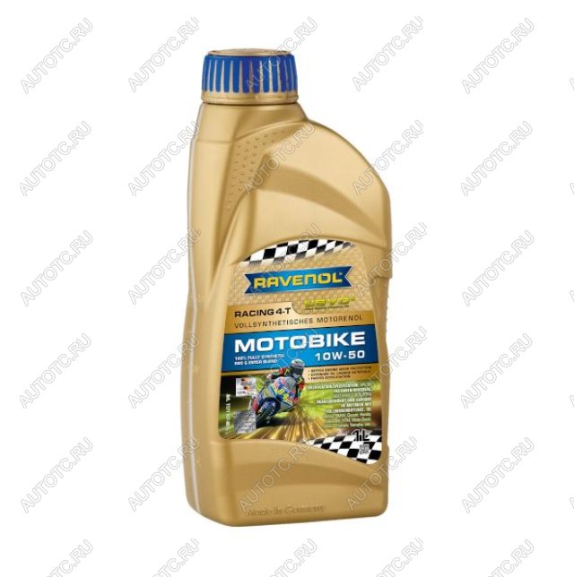 2 649 р. Моторное масло RAVENOL Motobike 4-T Racing 10W-50 (1л)  1171107-001-01-999  с доставкой в г. Майкоп