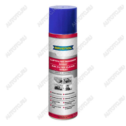 1 899 р. Очиститель воздушного фильтра RAVENOL Air Filter Clean-Spray (0.5)  1360302-500-05-000  с доставкой в г. Майкоп