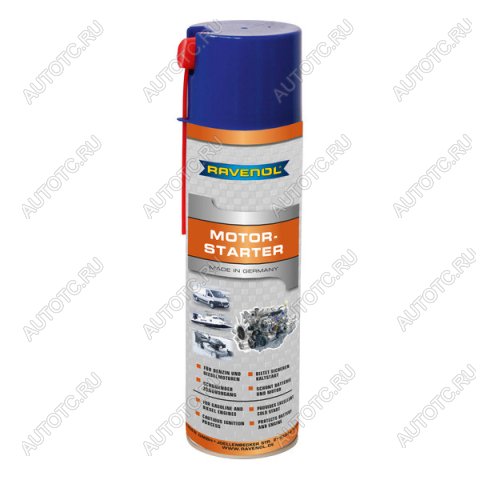 669 р. Быстрый старт RAVENOL Motorstarter-Spray (0,4)  1360034-400-05-000  с доставкой в г. Майкоп