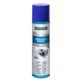769 р. Полироль для пластмасс RAVENOL Cockpit-Spray (0,4л)  1360031-400-05-000  с доставкой в г. Майкоп. Увеличить фотографию 1