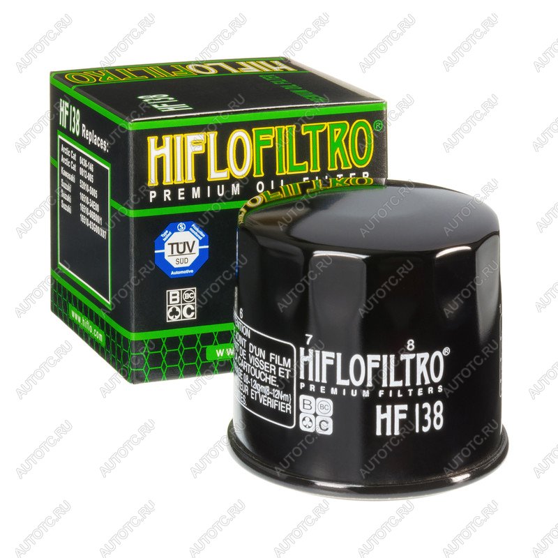 989 р. Масляный Фильтр HIFLO HF138 (3009)  hf138  с доставкой в г. Майкоп