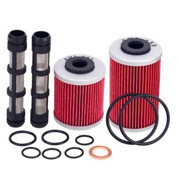3 369 р. Комплект масляных фильтров AHL KTM Duke 690 12-19, SMC690R 12-24, EnduroSupermoto 701 16-23  пм-00030742  с доставкой в г. Майкоп. Увеличить фотографию 1