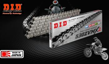Цепь DID 530ZVMX2 X-Ring 102 звеньев  530zvmx2-102