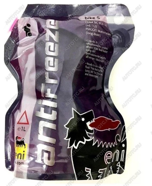 809 р. Жидкость охлаждающая для мототехники ENI Antifreeze Bike S Flexi 1л.  пм-00018935  с доставкой в г. Майкоп