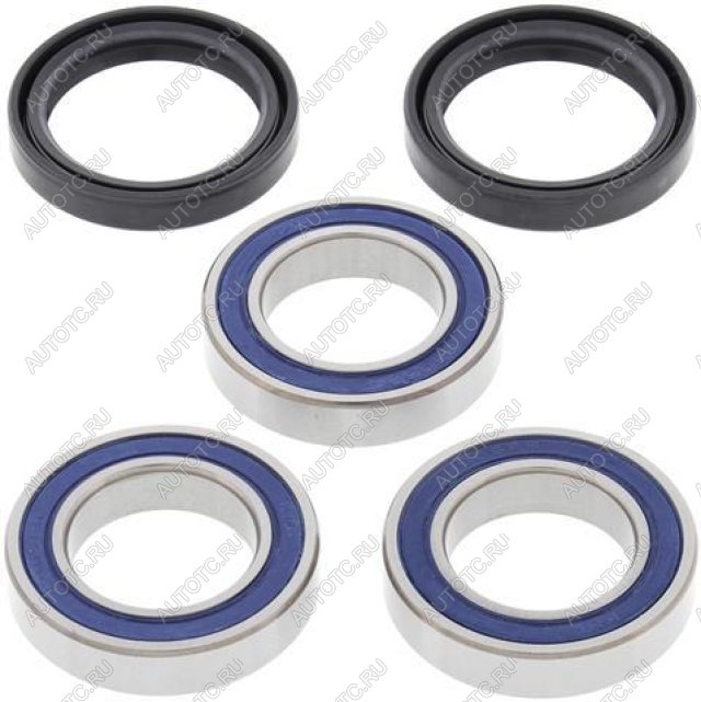 3 799 р. Комплект подшипников заднего колеса ALL BALLS Kawasaki KX250F 04-16, KX450F Suzuki RMZ250 (25-1406)  25-1406  с доставкой в г. Майкоп