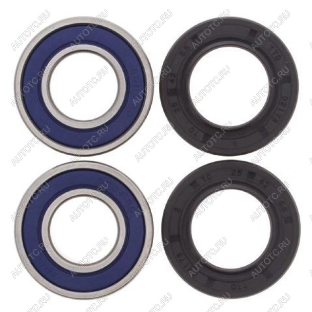 2 799 р. Комплект подшипников переднего колеса ALL BALLS Kawasaki Z750, ZR750 (Z750S) (25-1223)  25-1223  с доставкой в г. Майкоп