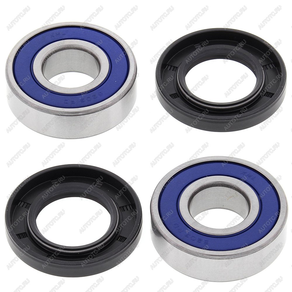 1 499 р. Комплект подшипников переднего коле ALL BALLS SV650 99-02, BMW F650ST 97-99, VL1500T 06-09 (25-1210)  25-1210  с доставкой в г. Майкоп
