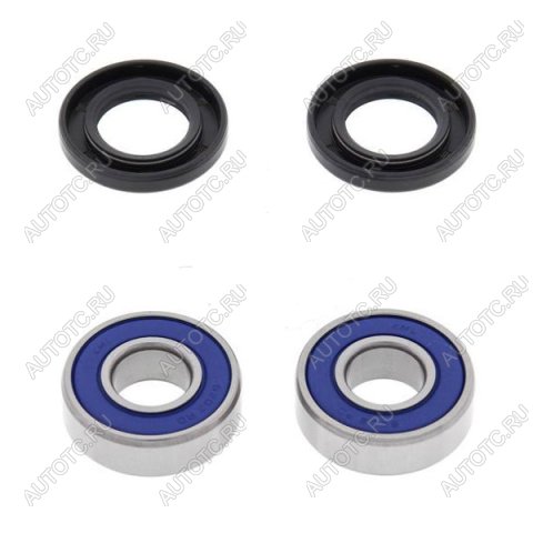 2 259 р. Комплект подшипников переднего колеса ALL BALLS Kawasaki Ninja250 86-07, ER-5 97-06 (25-1384)  25-1384  с доставкой в г. Майкоп